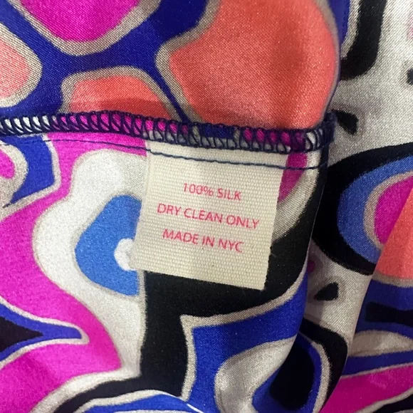 Alex & Trixie 100% Silk Top Size M - Picture 6 of 6